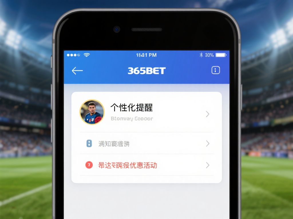 设置个性化提醒：365bet手机客户端支持赛事提醒